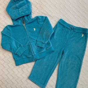 ADORABLE KIDS BLUE JUICY COUTURE TRACK SUI…
